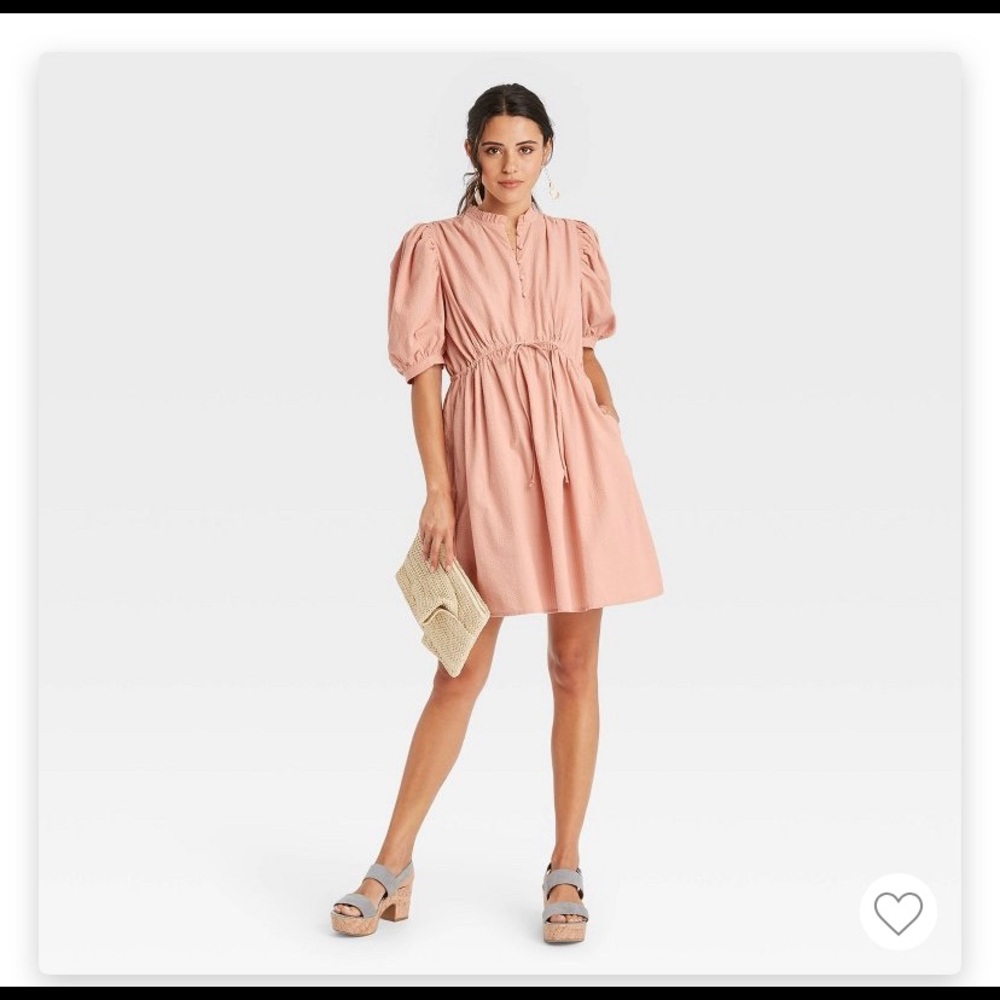 NWT Size Large pink dress!!
